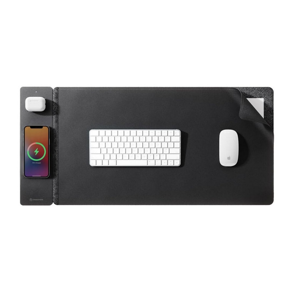 CHEMISTORS Premium PU Leather Desk Mat